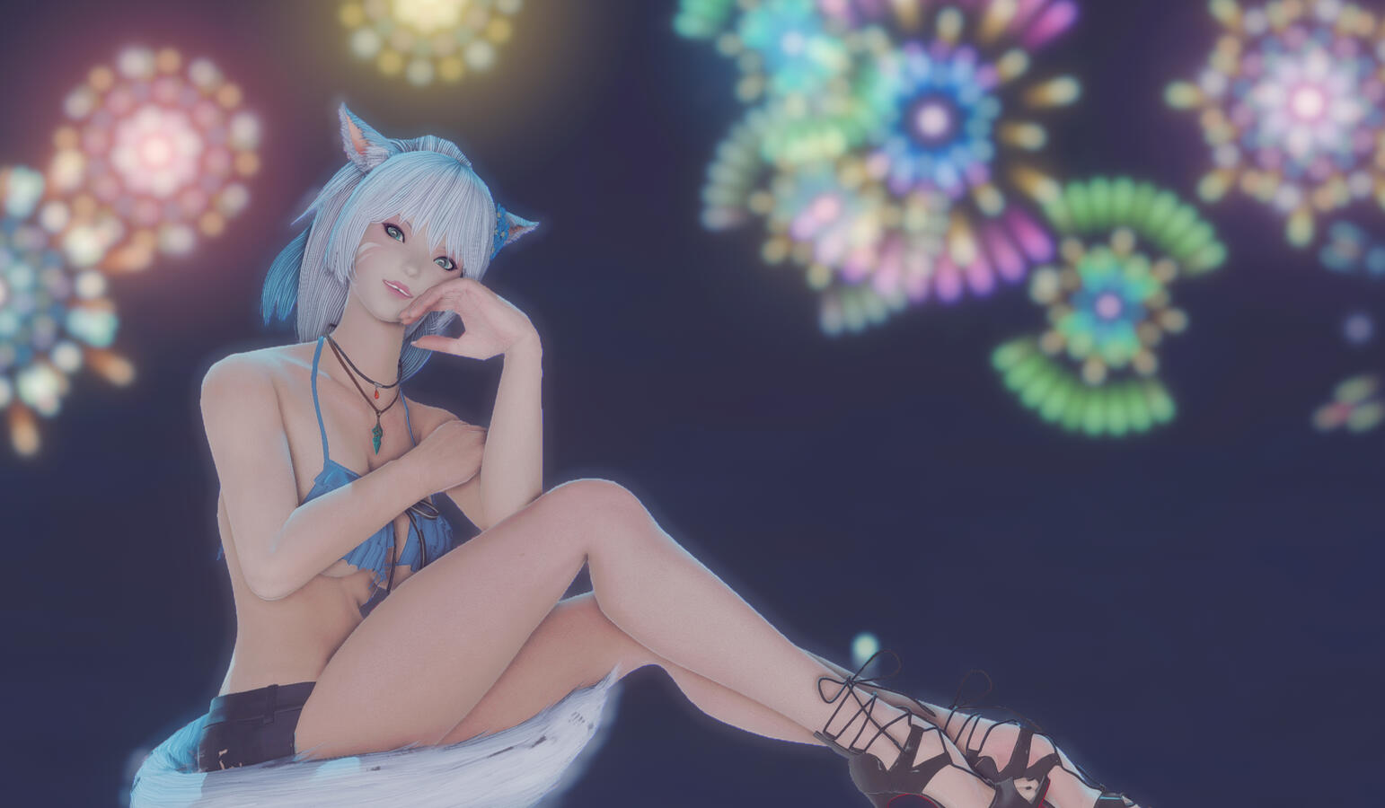 The fireworks in the Eyes