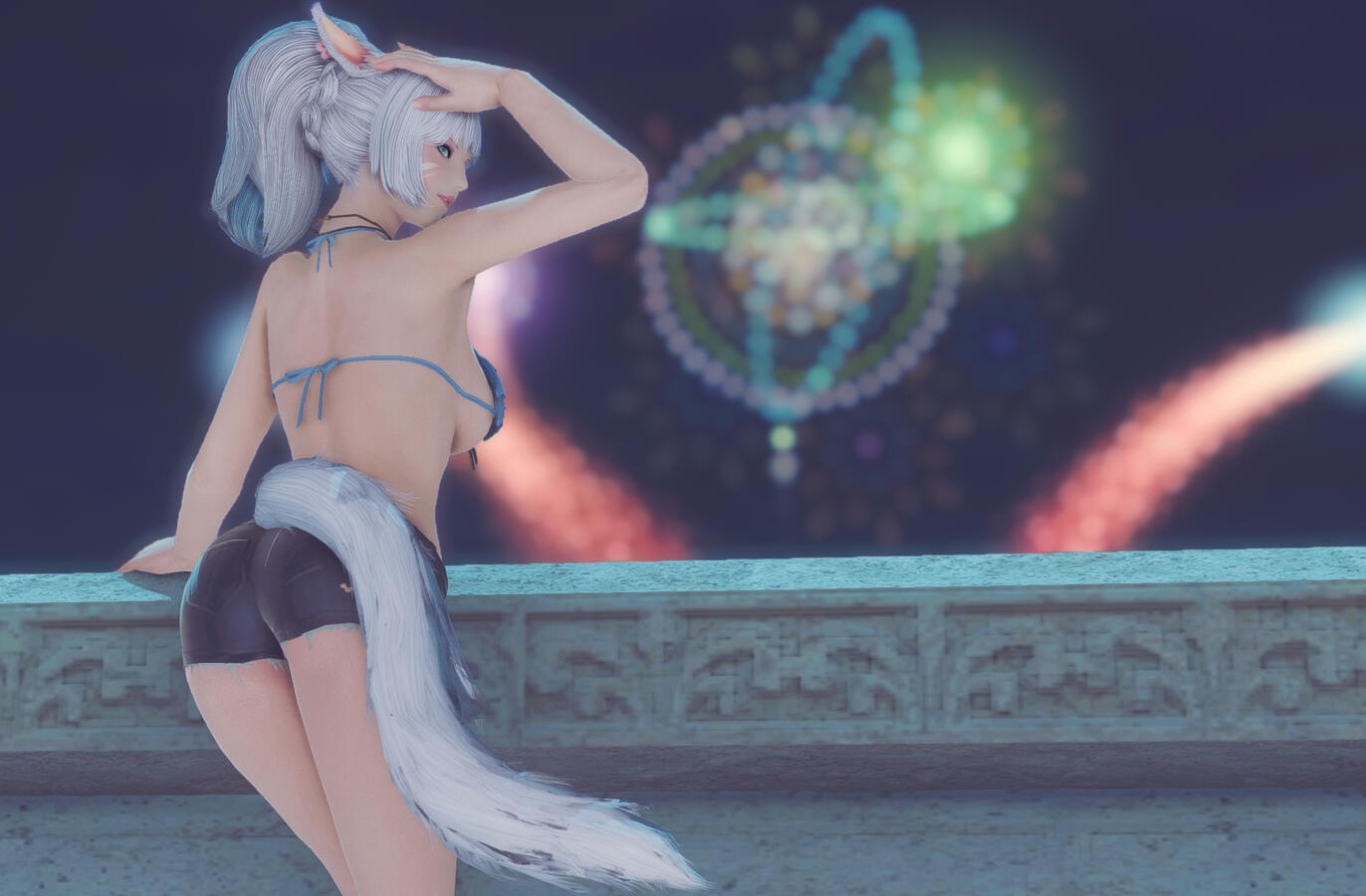 Moonfire Faire - Firework watching